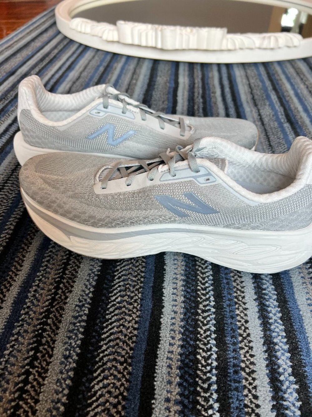 New Balance Fresh Foam 1080 Men’s Running Shoes White Gray
